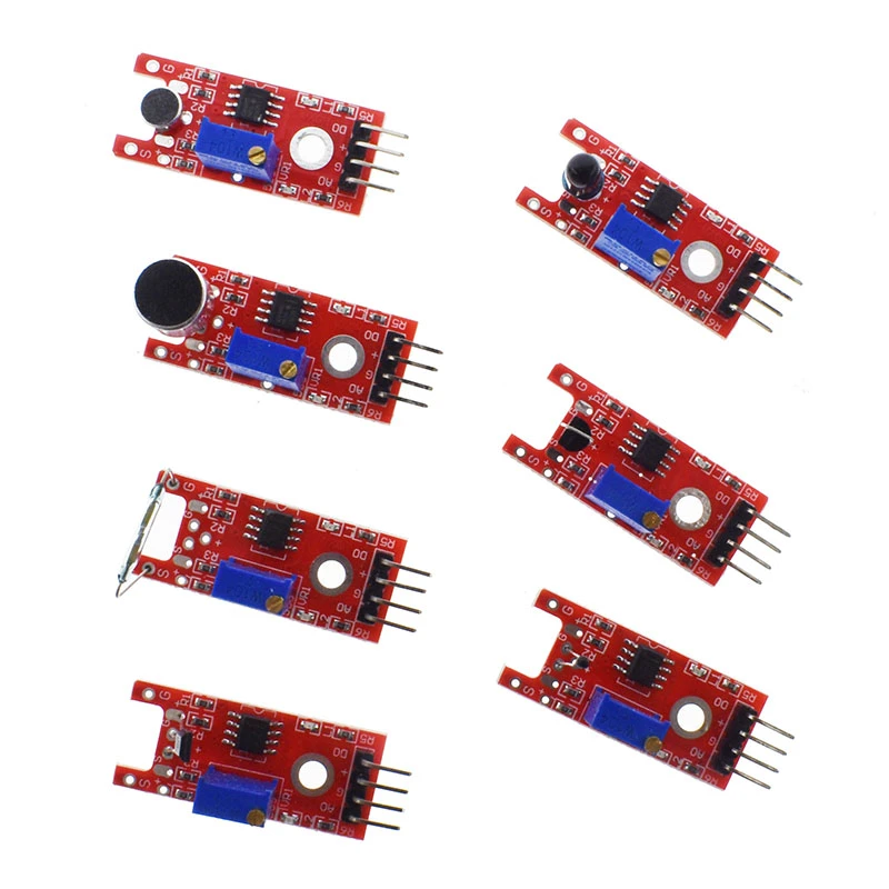 Para módulos de sensores arduino 45 en 1 Kit de iniciación mejor que 37in1 kit de sensores 37 en 1 Kit UNO R3 MEGA2560