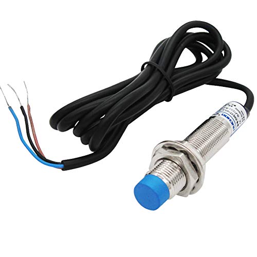 Twidec /M12 Approach Sensor Inductive Proximity Switch PNP NO DC 6-36V, 4mm Detecting Distance LJ12A3-4-Z/BY